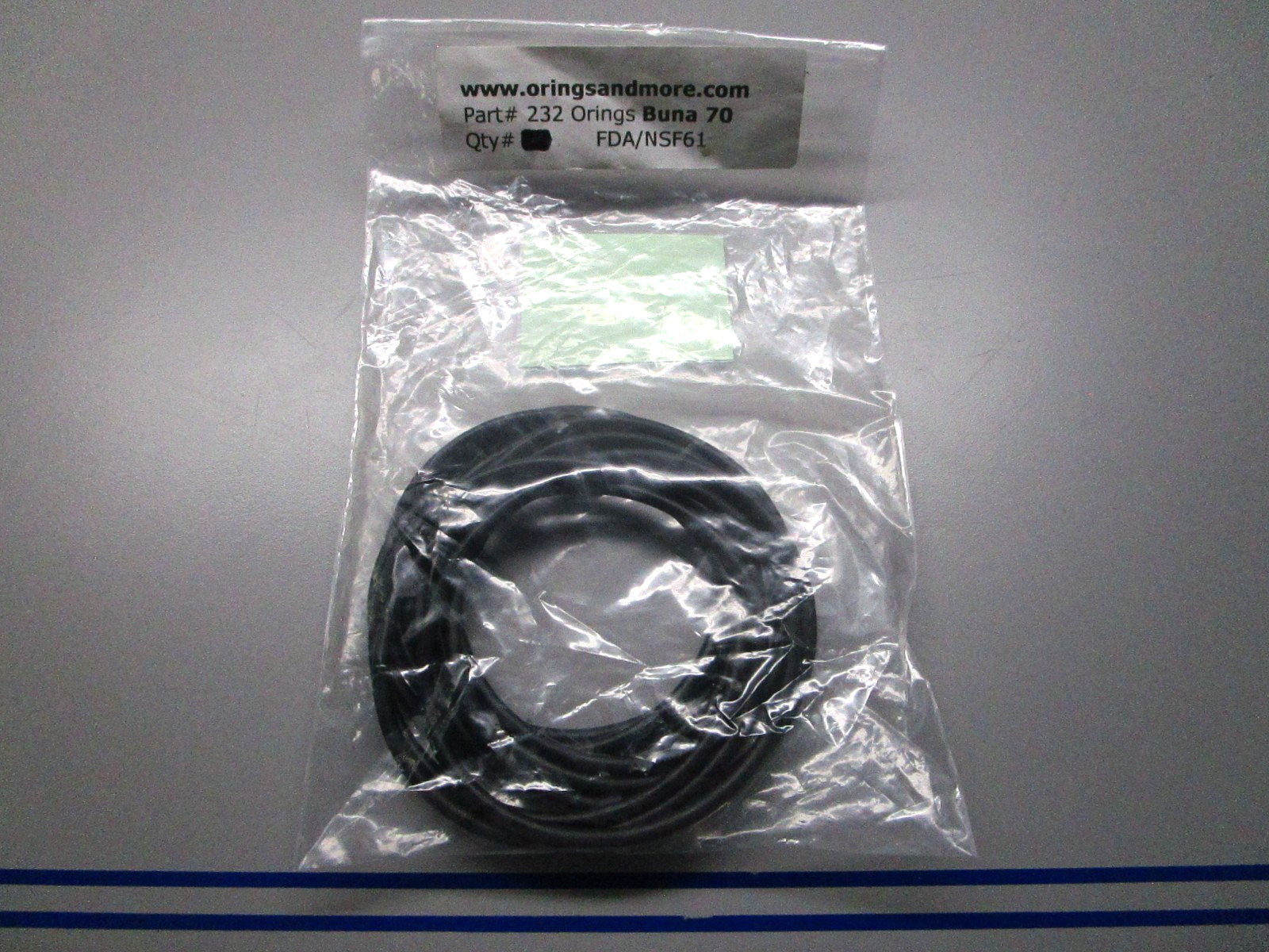 *NEW* (LOT OF 10) 0810 Buna-N Nitrile O-Ring -232