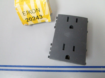 *NEW* 0720 Vimar Eikon 2P+T 15A Socket Outlet 20243