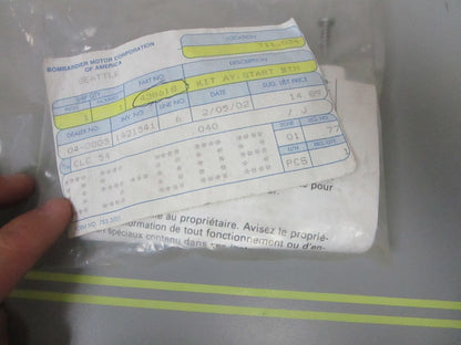 *NEW OEM* 0810 OMC Johnson Evinrude Start Button Kit 438618 0438618