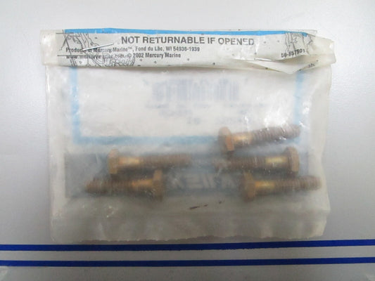 *NEW OEM* (LOT OF 5) 0810 Mercury Quicksilver Screw 10-76213