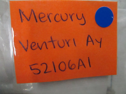 *NEW OEM* 0810 Mercury Quicksilver Venturi Assembly 52106A1