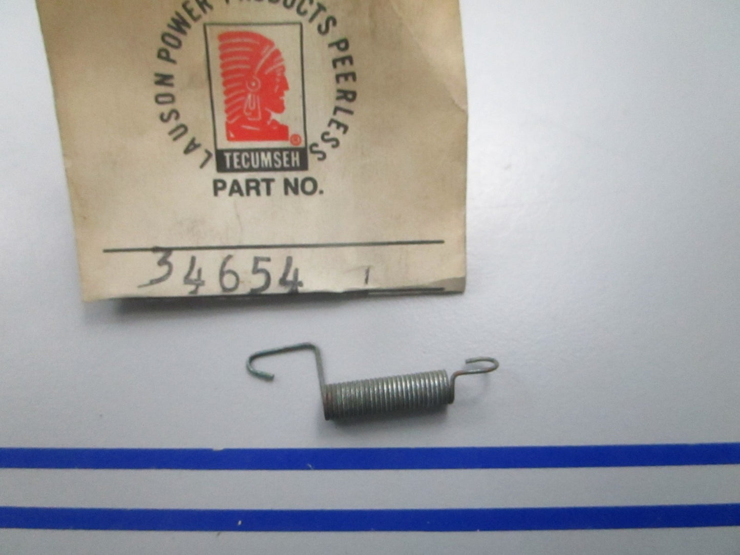 NEW OEM 34654 Tecumseh Extension Spring 0810