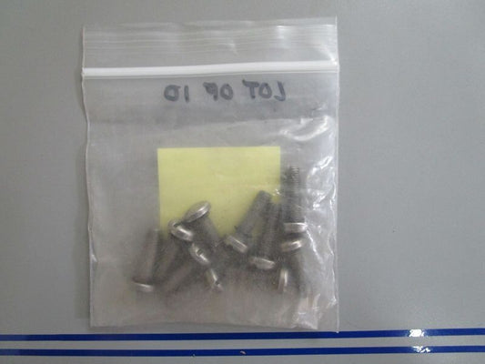 *NEW OEM* (LOT OF 10) 0770 OMC Johnson Evinrude Screw 308211 0308211