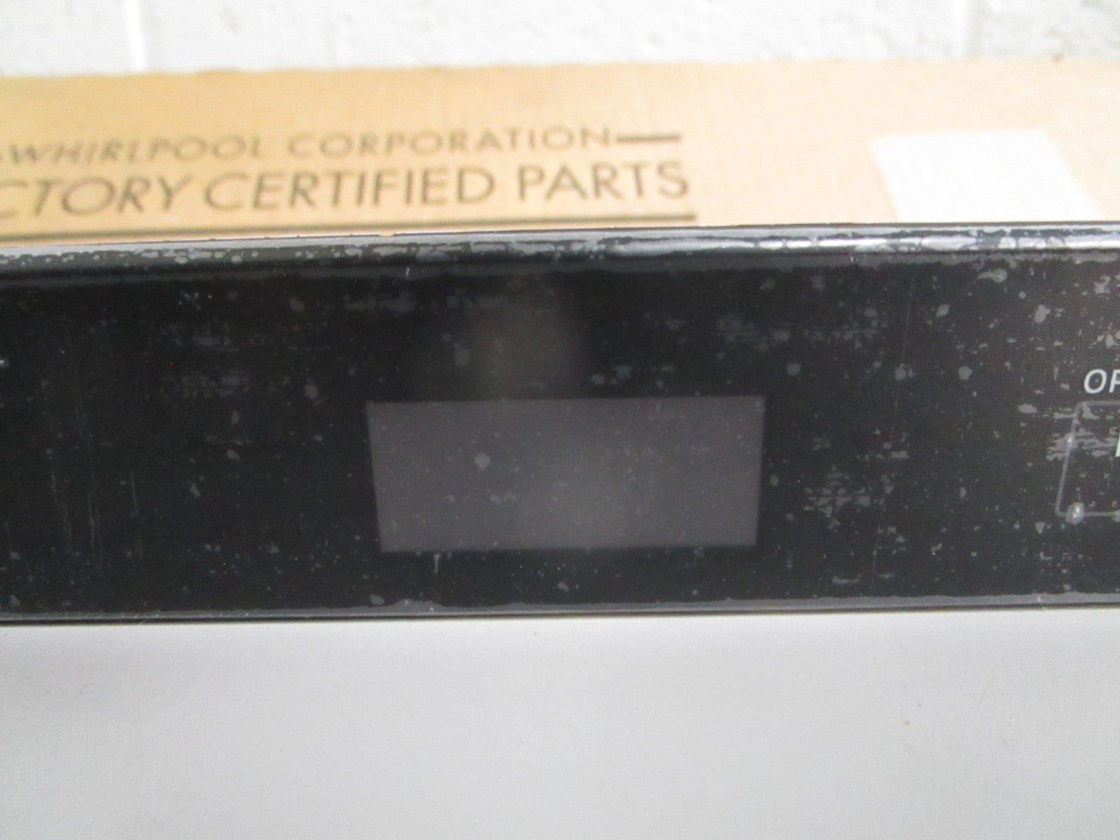 NEW OEM W11416458 Whirlpool Console 0820