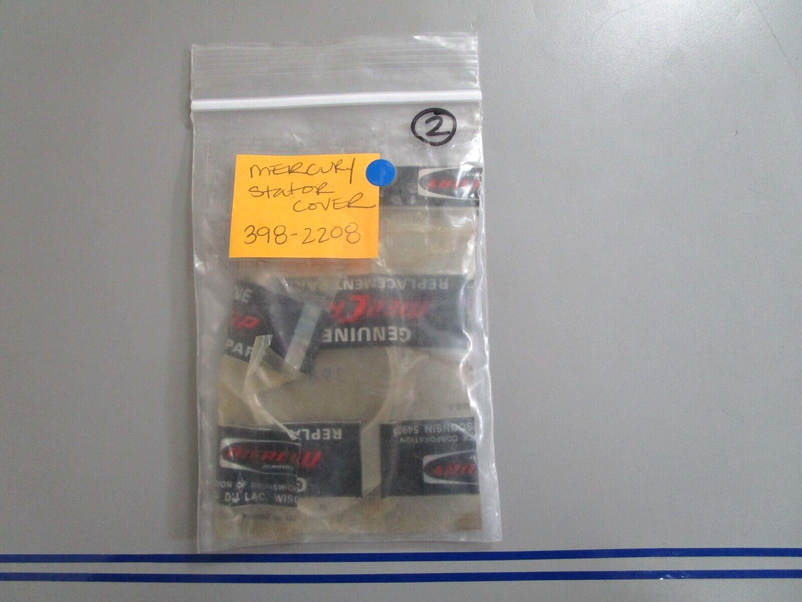 *NEW OEM* 0810 Mercury Quicksilver Stator Cover 398-2208