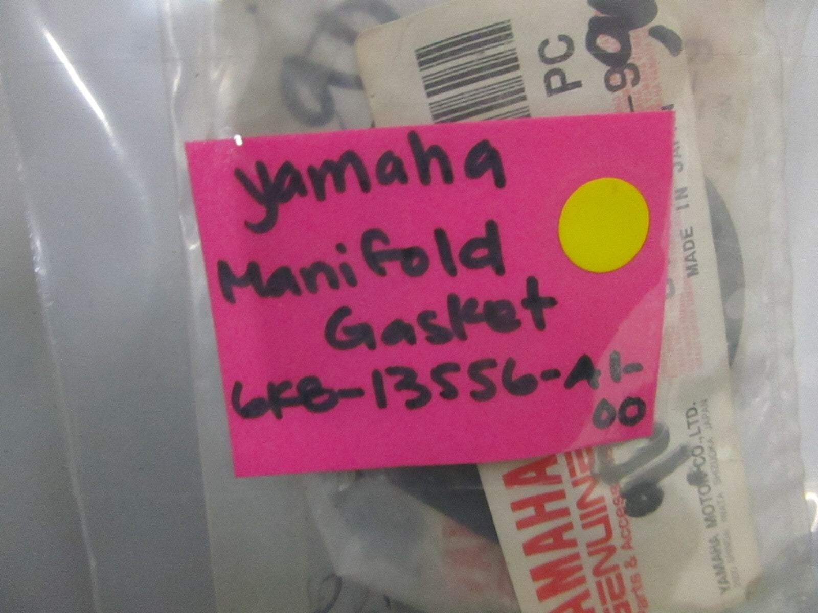 *NEW OEM* 0810 Yamaha Manifold Gasket 6K8-13556-A1-00
