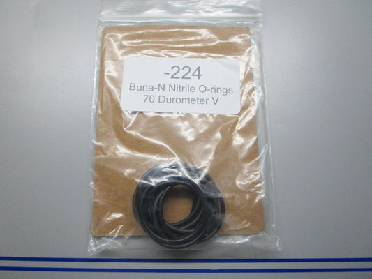 *NEW* (LOT OF 10) 0810 Buna-N Nitrile O-Ring -224