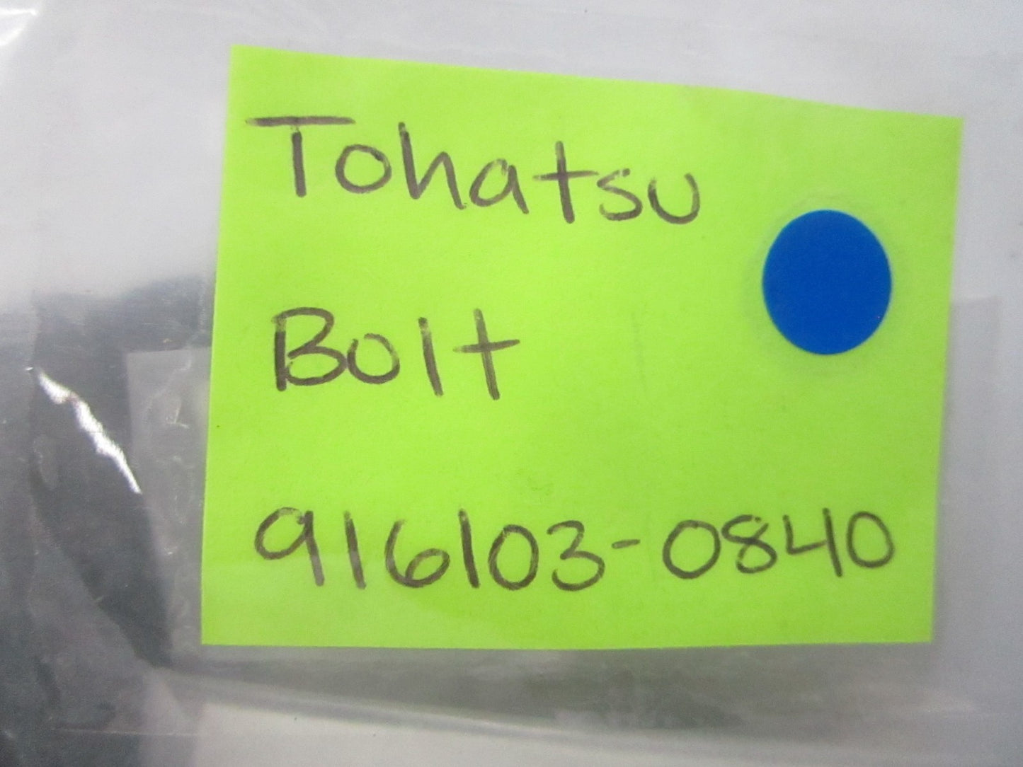 NEW OEM 916103-0840 Tohatsu Bolt 0810