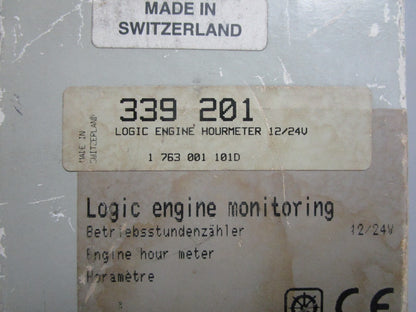 *NEW OEM* 0820 VDO 12/24V Hourmeter 339-201