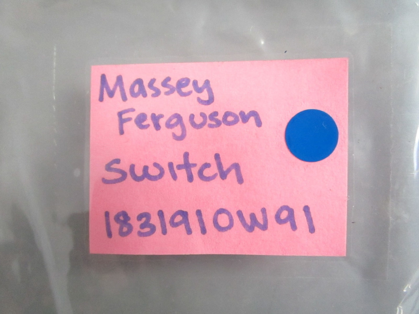NEW OEM 1831910W91 Massey Ferguson Switch 0820