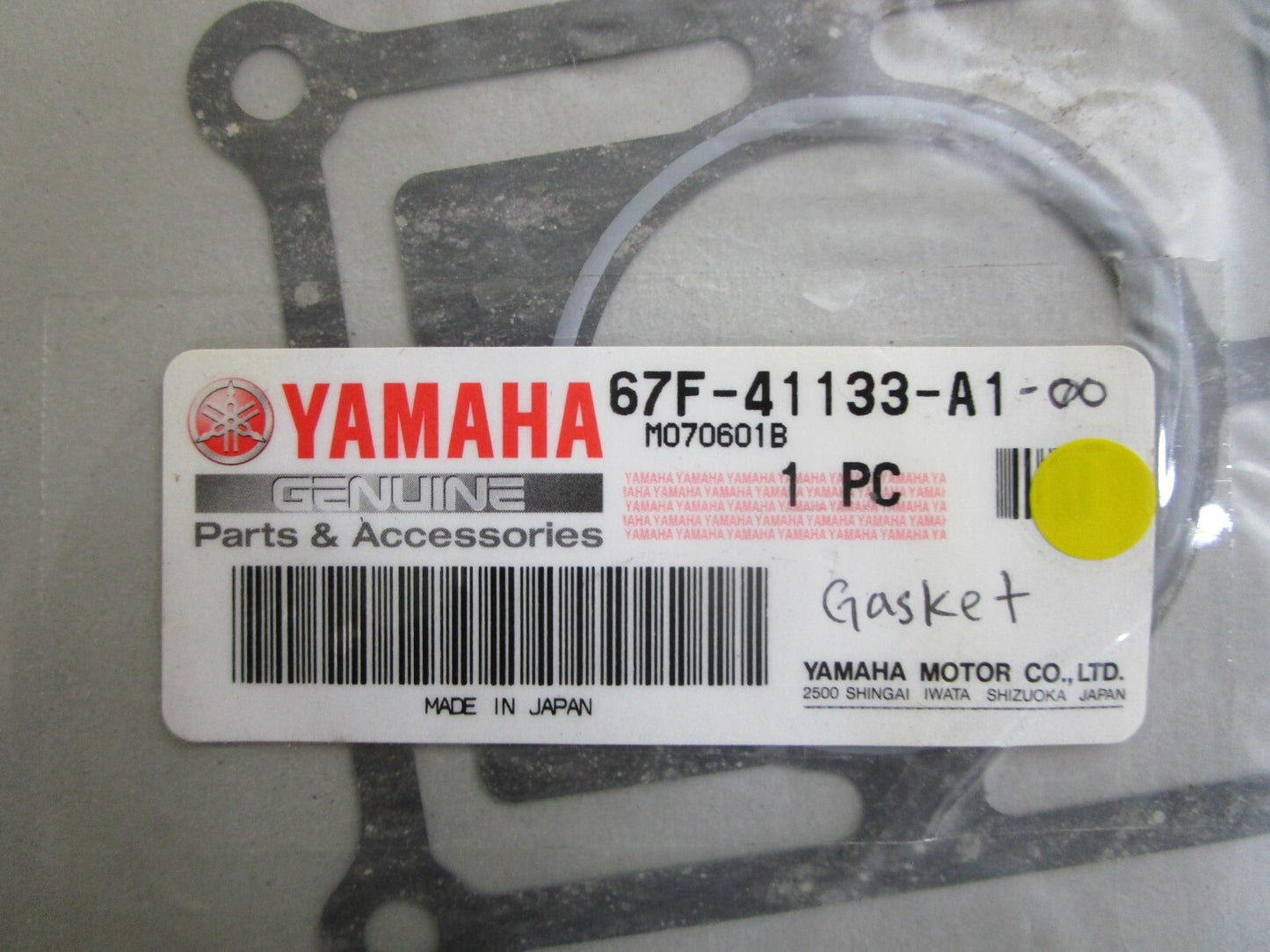 *NEW OEM* 0810 Yamaha Gasket 67F-41133-A1-00