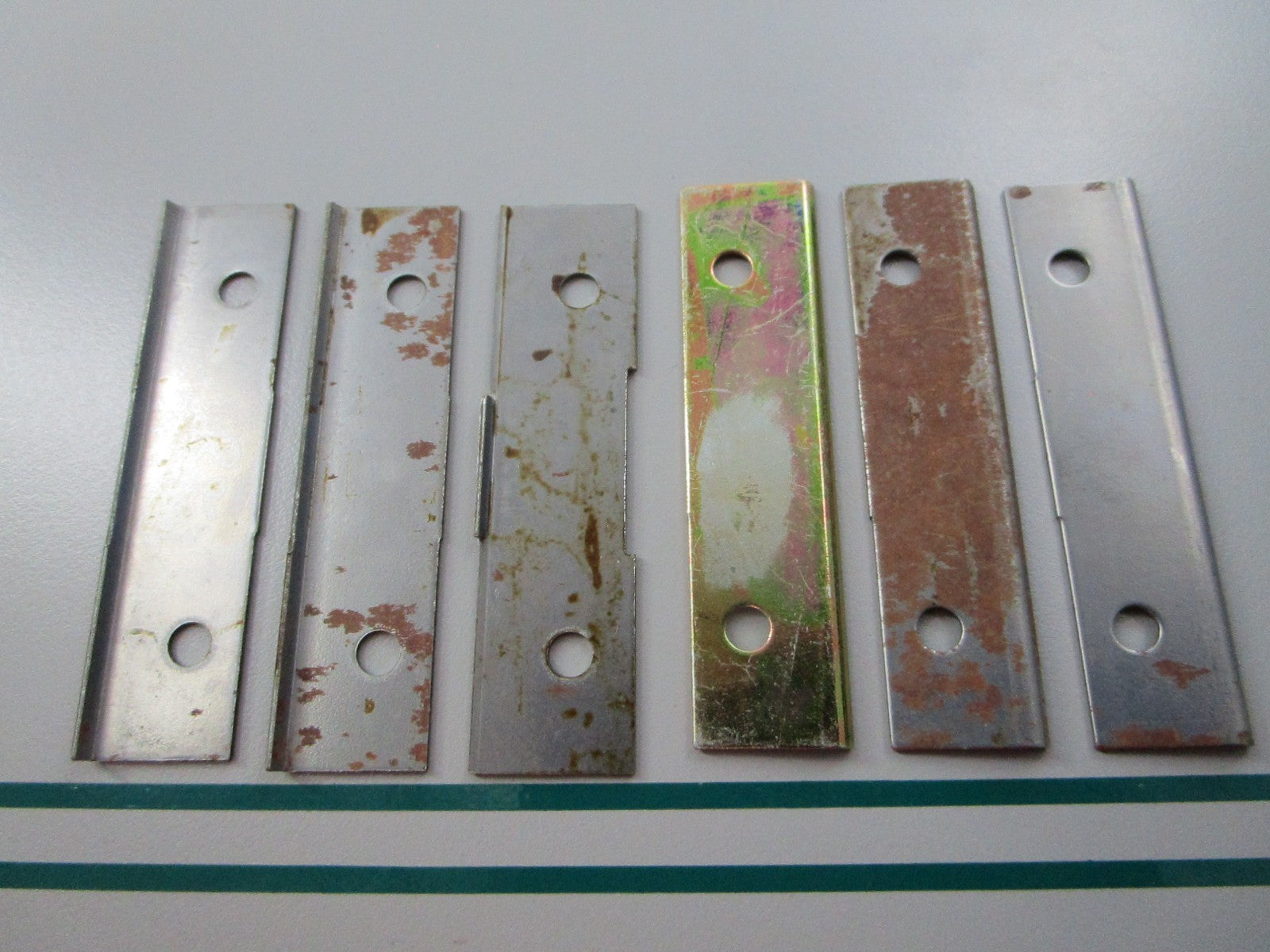 NEW OEM (LOT OF 6) 503141300 BRP Stopper Protector Plate *Rusty* 0810