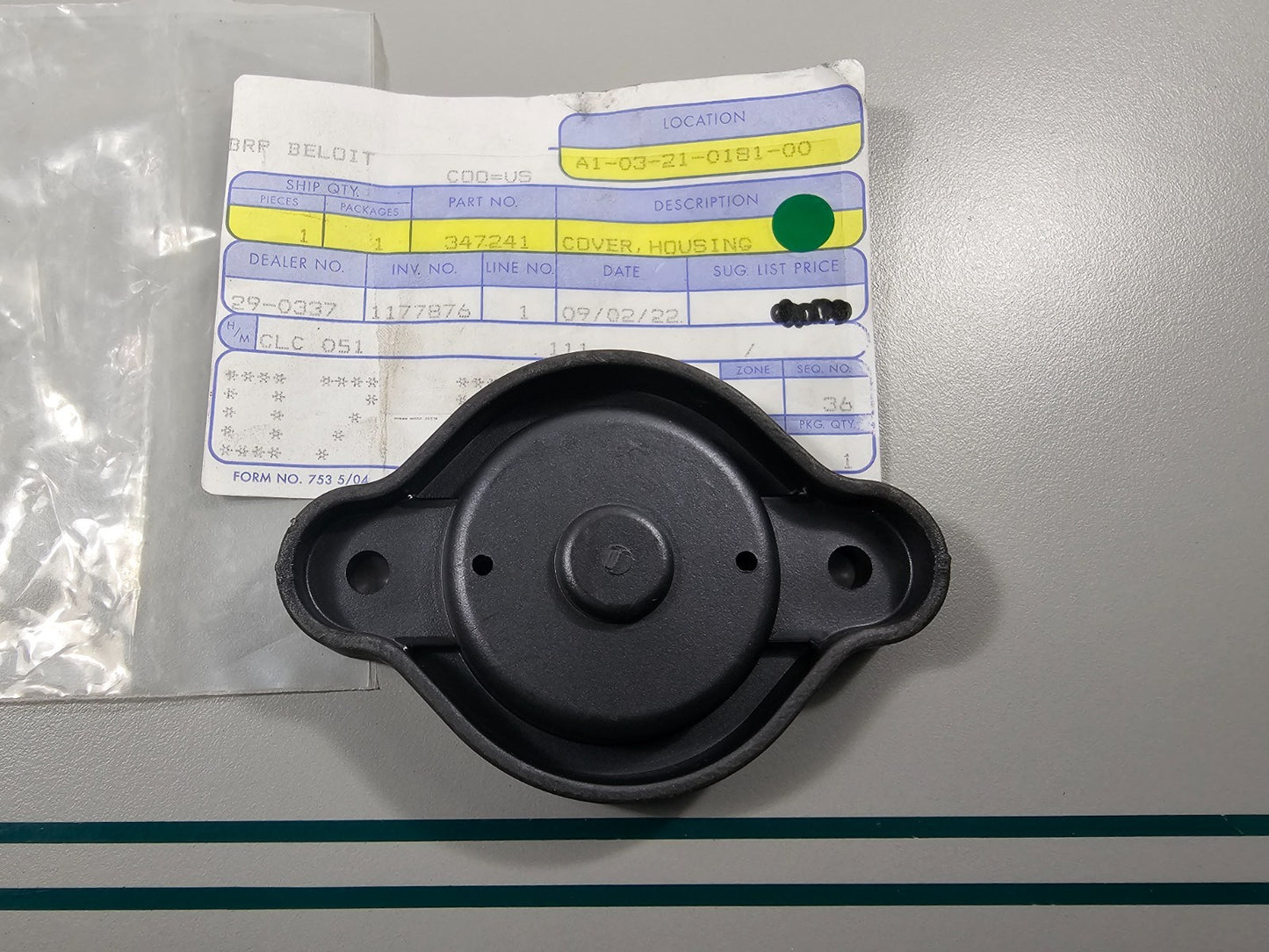 NEW OEM 347241 0347241 OMC Johnson Evinrude Housing Cover 0810