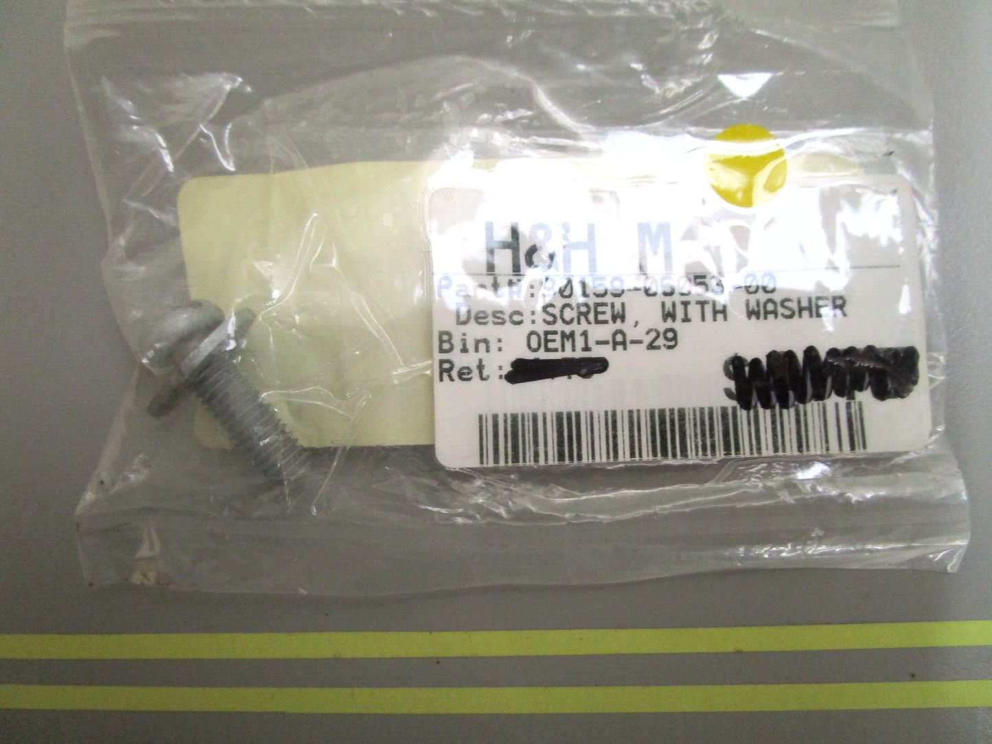 *NEW OEM* 0750 Yamaha SCREW, w/WASHER 90159-06053