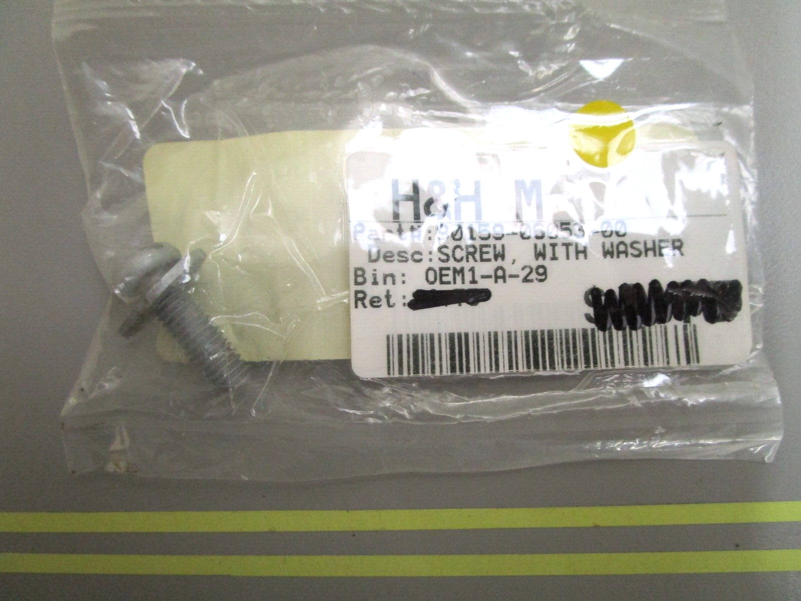 *NEW OEM* 0750 Yamaha SCREW, w/WASHER 90159-06053