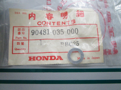 NEW OEM 90481-035-000 Honda 8mm Washer 0810