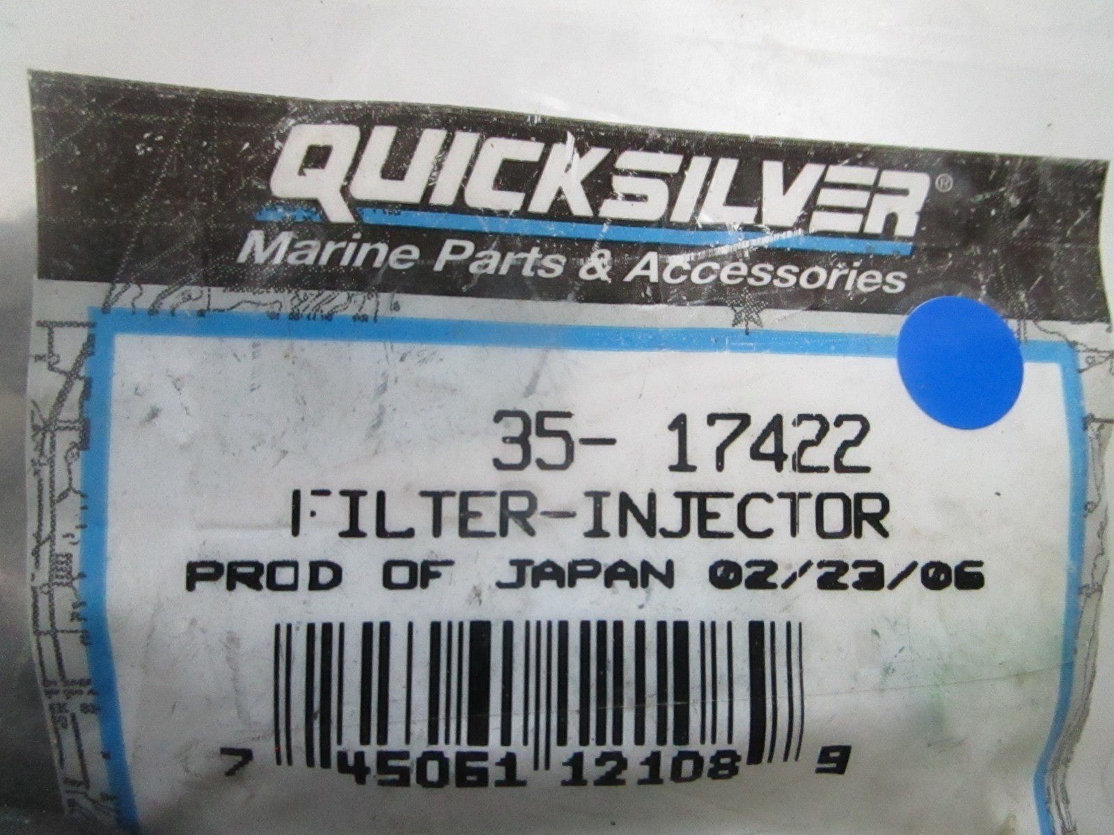 *NEW OEM* 0810 Mercury Quicksilver Injector Filter 35-17422