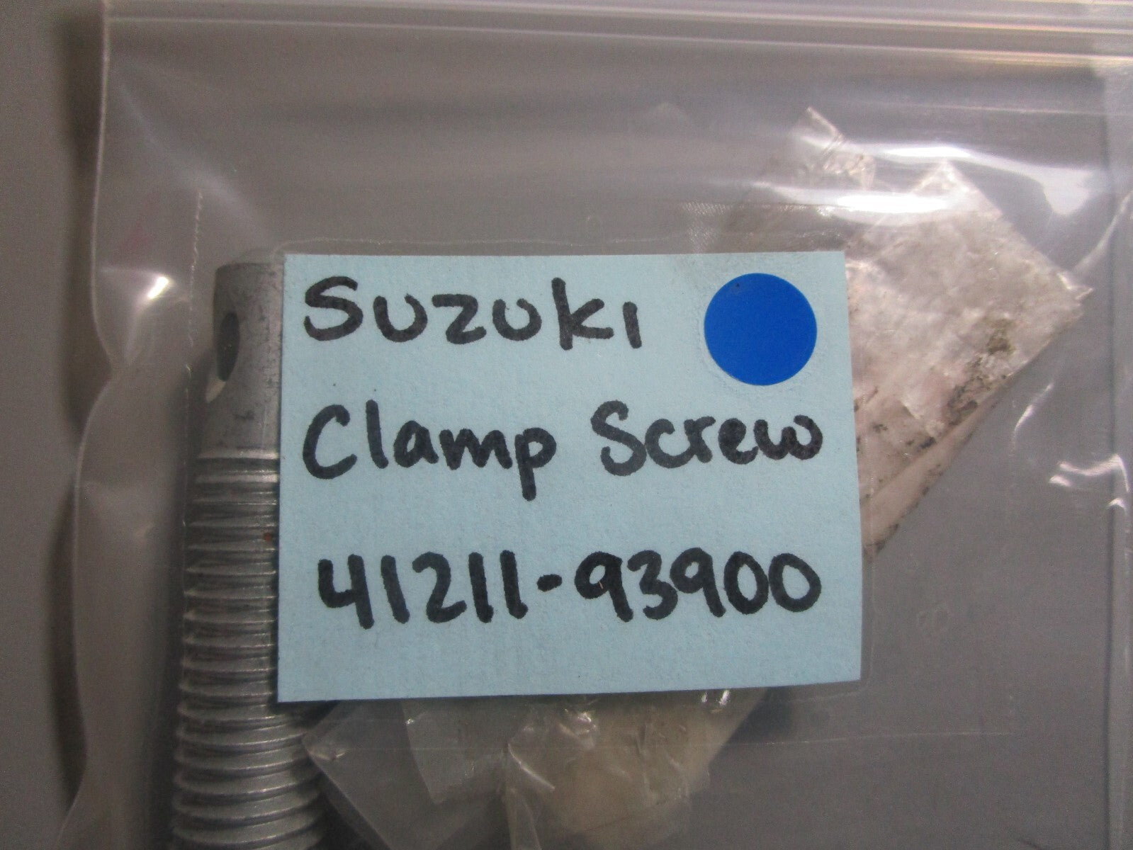 *NEW OEM* 0810 Suzuki Clamp Screw 41211-93900