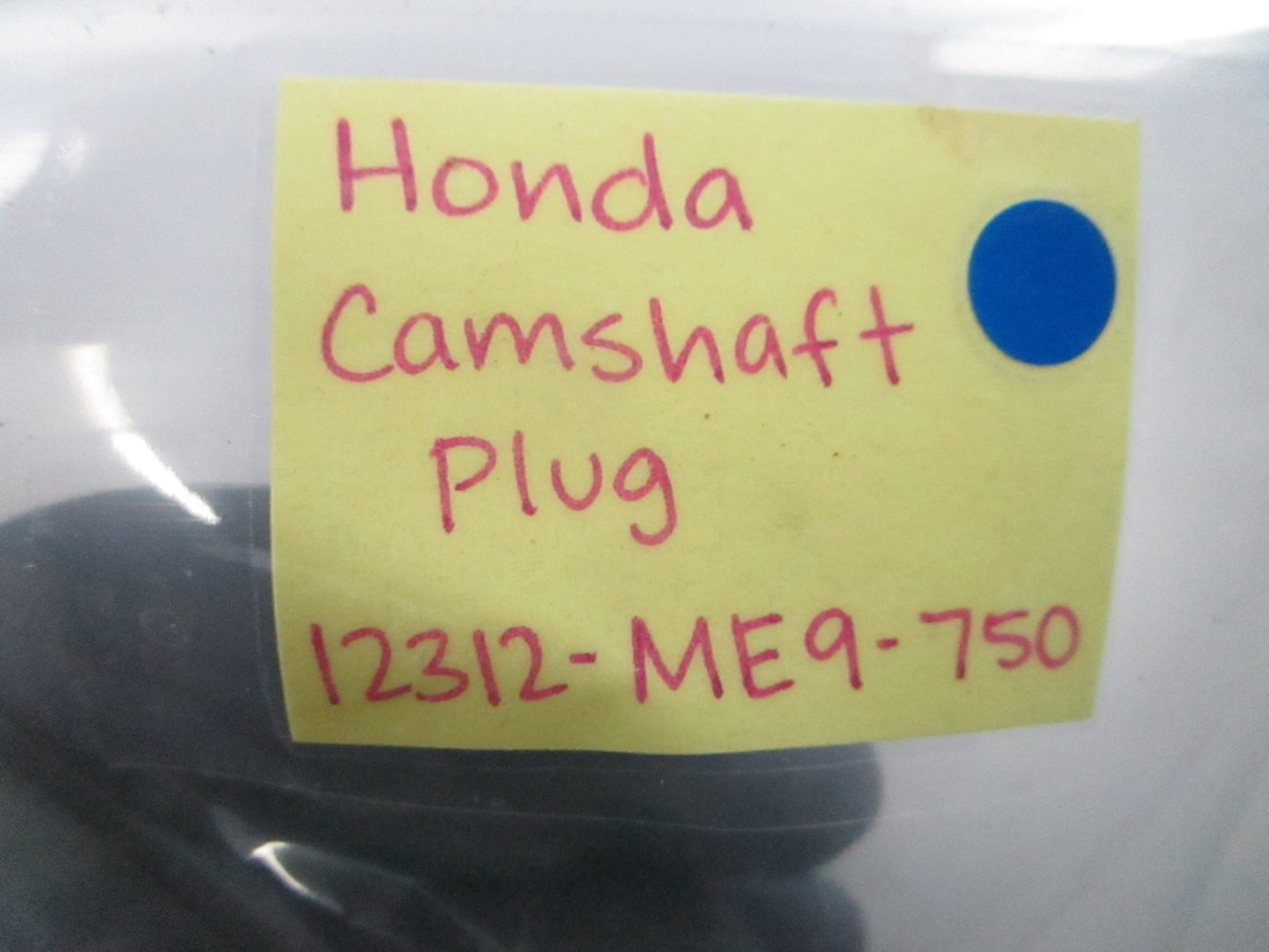 *NEW OEM* 0810 Honda Camshaft Plug 12312-ME9-750
