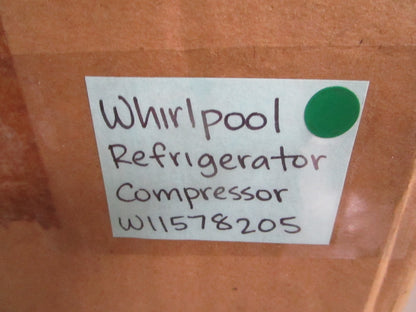 NEW OEM W11578205 Whirlpool Refrigeretor Compressor 0820