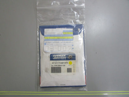 *NEW OEM* 0810 OMC Johnson Evinrude Fiel Pump Repair Kit Ay 438616 0438616