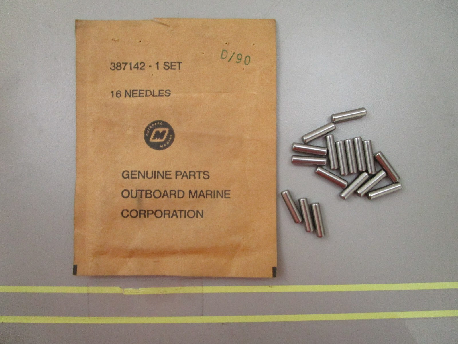 *NEW OEM* 0810 OMC Johnson Evinrude Needle Set (16) 387142 0387142