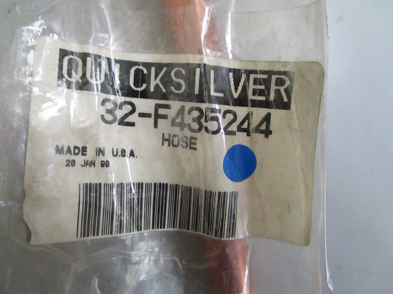 *NEW OEM* 0820 Mercury Quicksilver Hose 32-F435244