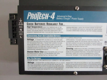 *NEW OEM* 0820 Pro Mariner ProTech-4 Series 50AMP 12V Battery Charger 61250