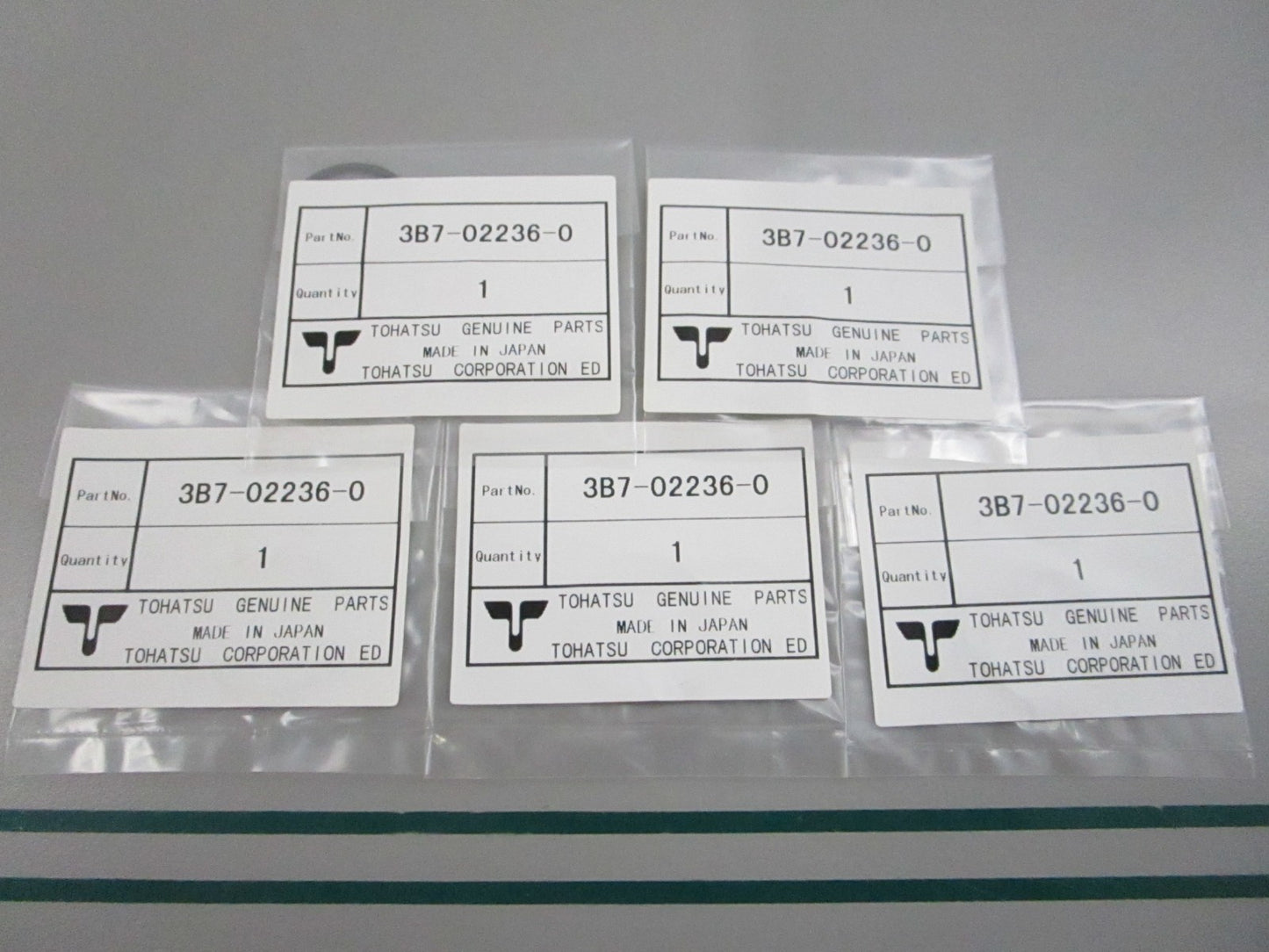 NEW OEM (LOT OF 5) 3B7-02236-0 3B7022360 Tohatsu O-Ring 0810