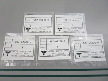 NEW OEM (LOT OF 5) 3B7-02236-0 3B7022360 Tohatsu O-Ring 0810