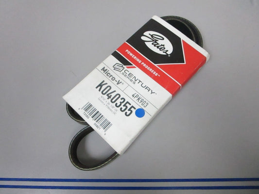 NEW K040355 Gates Micro-V 9/16" x 36 ⅛" Serpentine Belt 0720