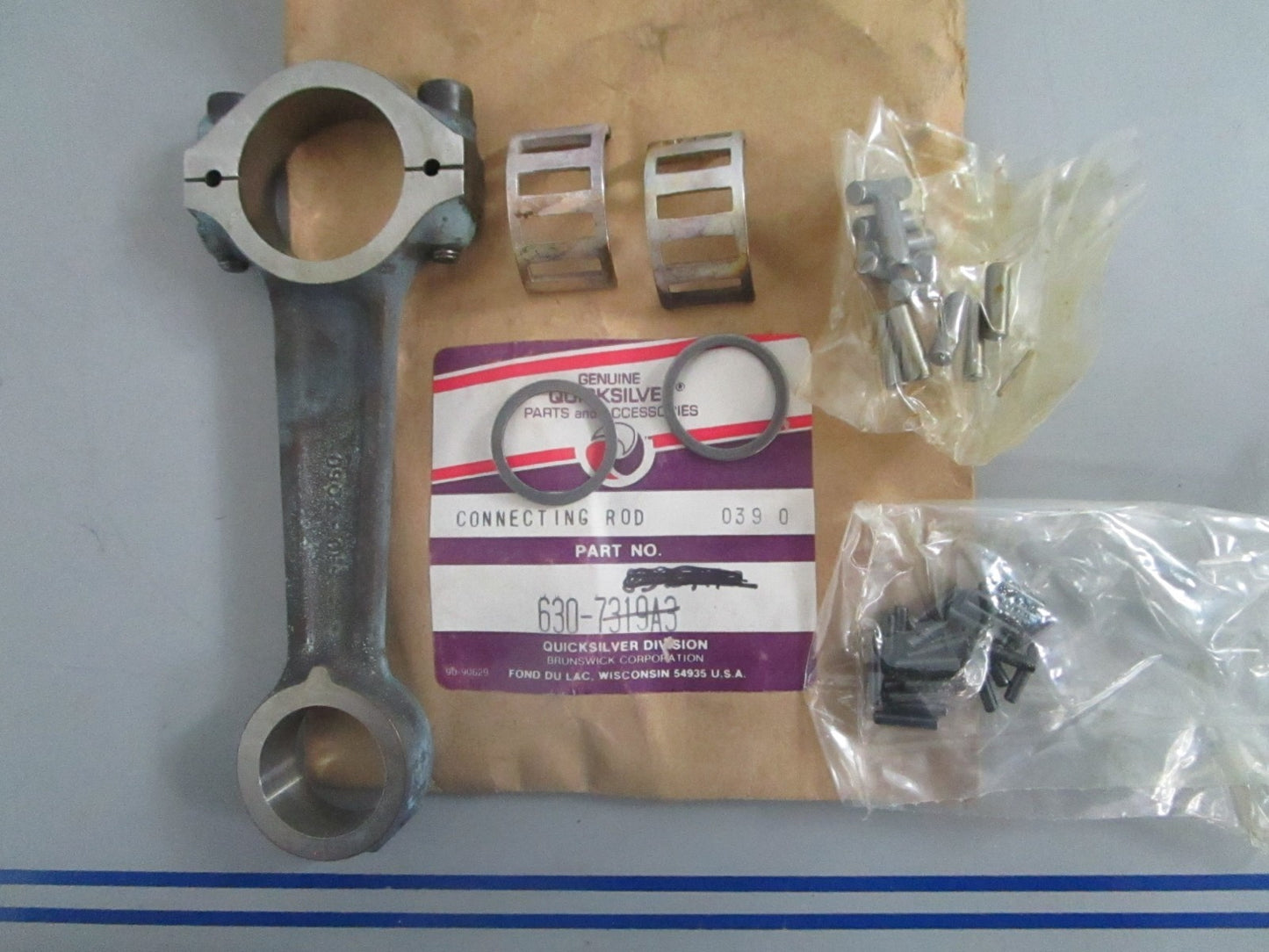 *NEW OEM* 0820 Mercury Quicksilver Connecting Rod Kit 630-7319A3