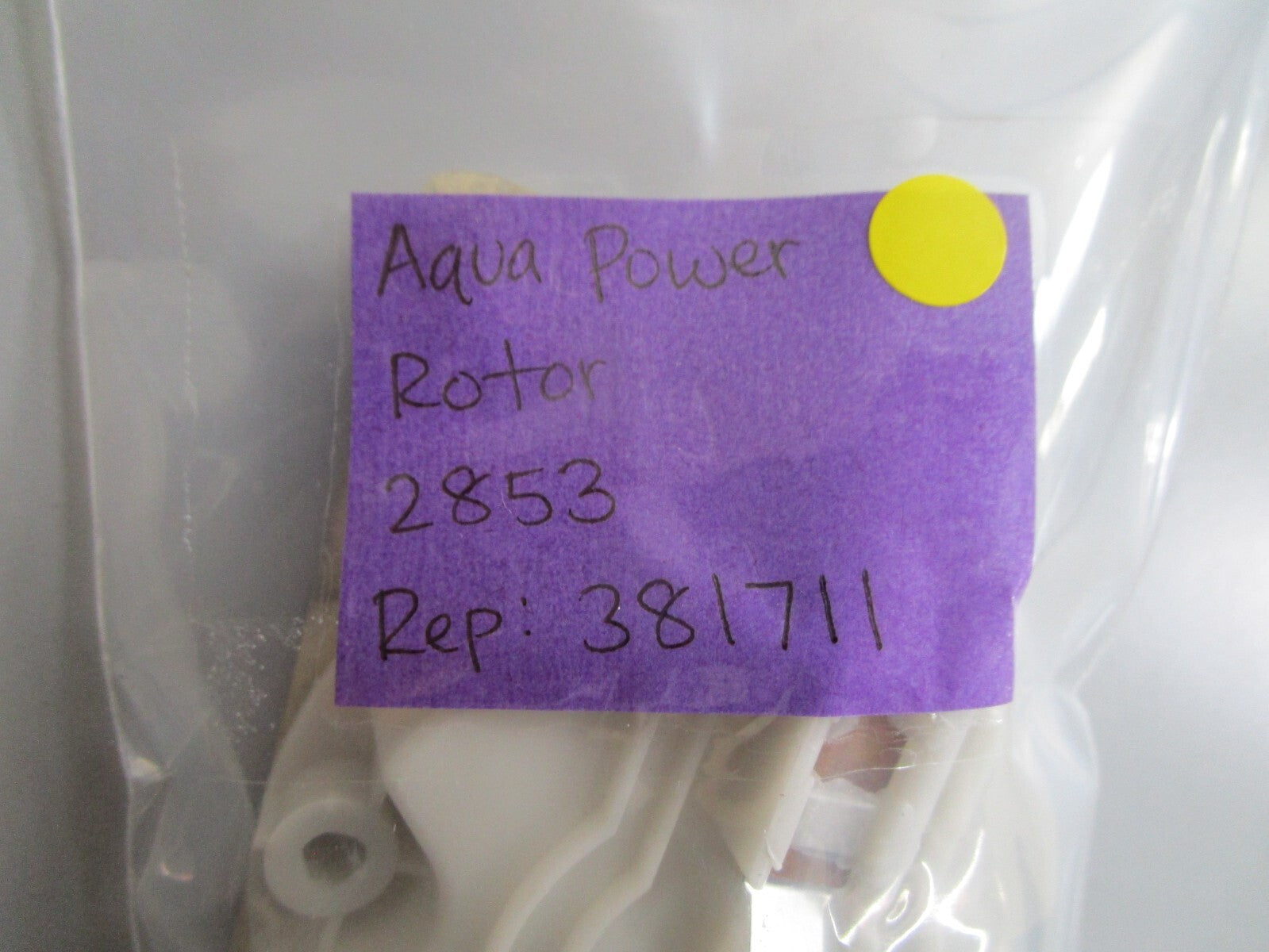 *NEW* 0810 Aqua Power Rotor 2853 Replaces: 381711