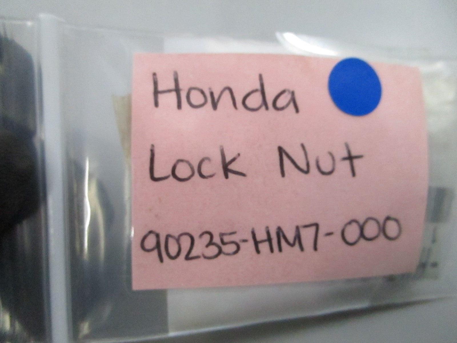 *NEW OEM* 0810 Honda Lock Nut 90235-HM7-000