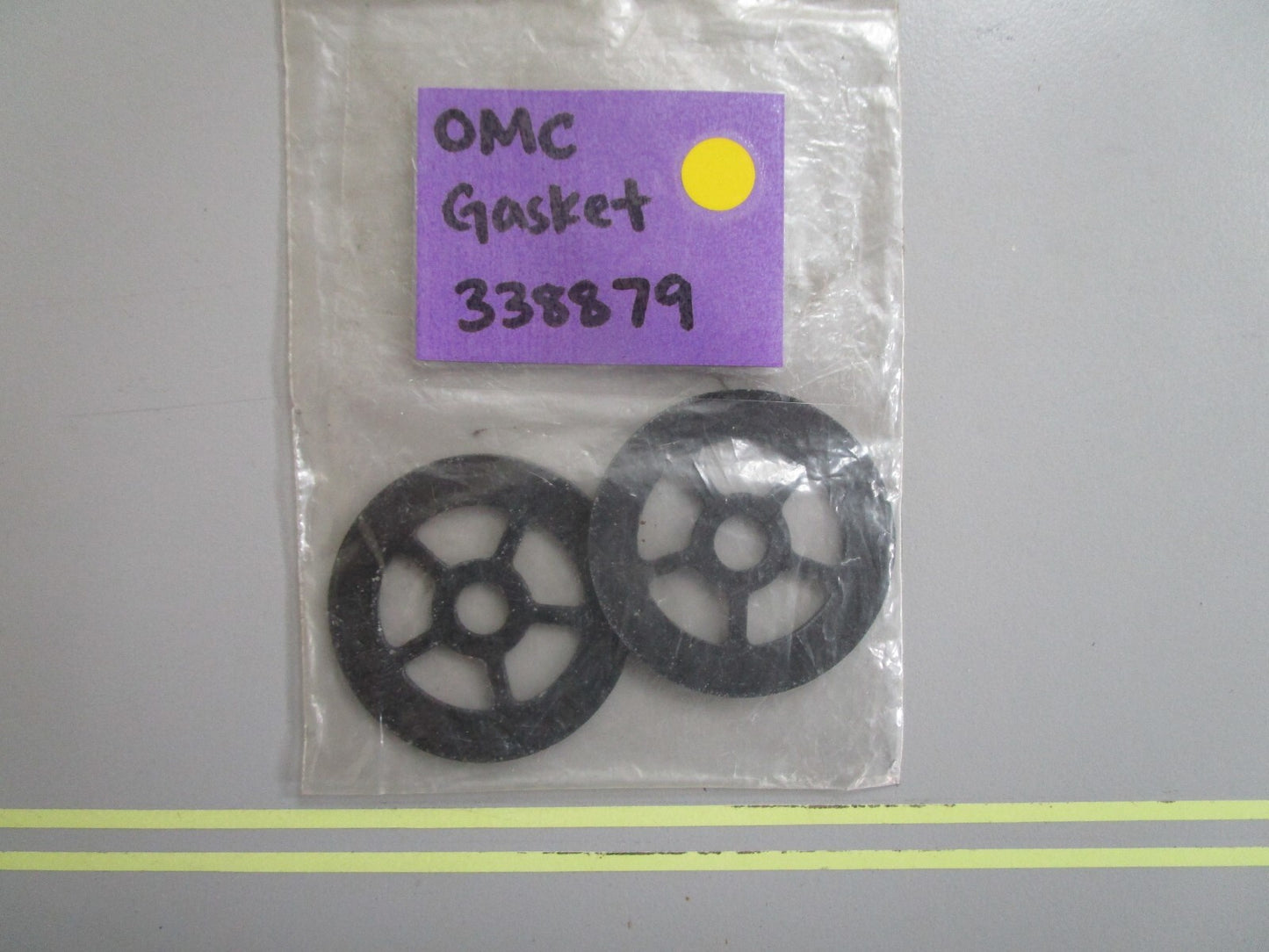 *NEW OEM* (LOT OF 2) 0810 OMC Johnson Evinrude Gasket 338879 0338879