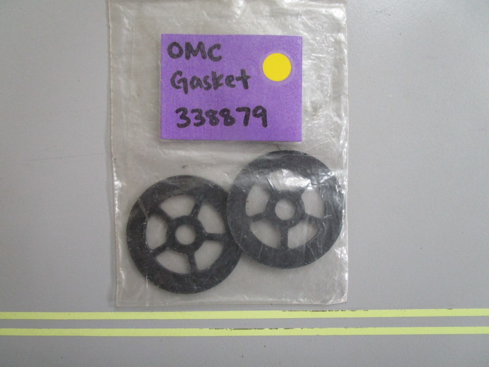 *NEW OEM* (LOT OF 2) 0810 OMC Johnson Evinrude Gasket 338879 0338879