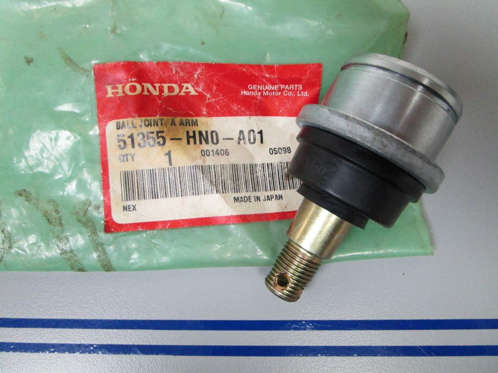 NEW OEM 51355-HN0-A01 Honda Ball Joint 0720