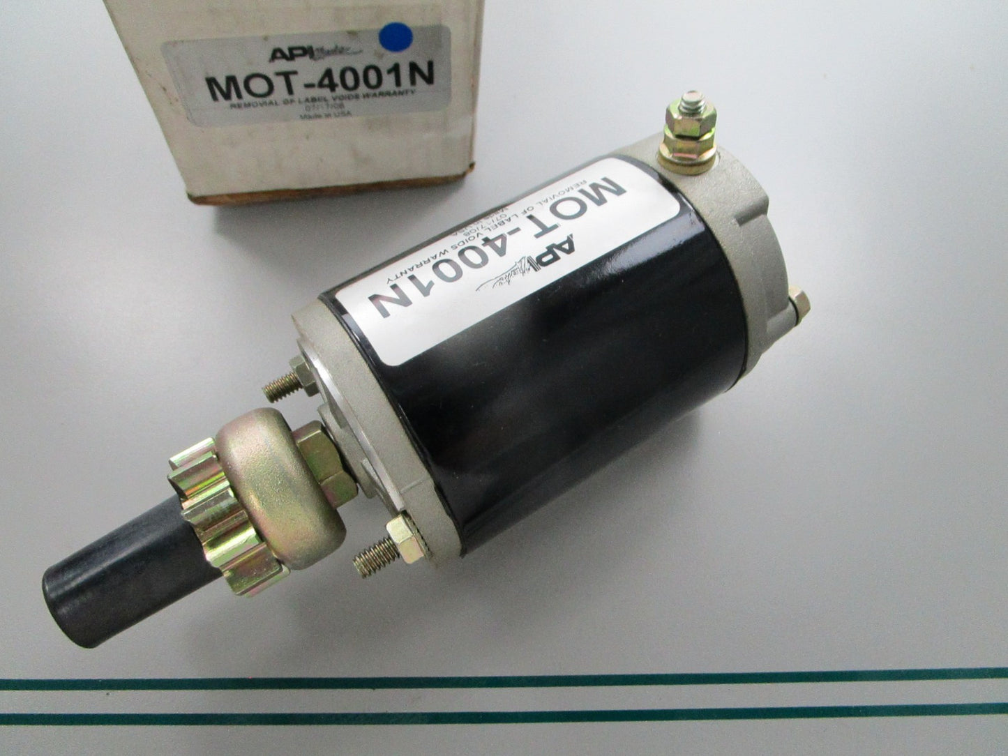 NEW MOT-4001N API Marine Starter Motor 0810