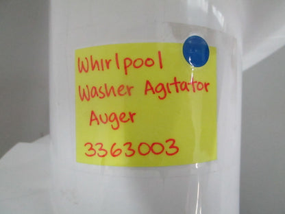 *NEW OEM* 0820 Whirlpool Washer Agitator Auger 3363003