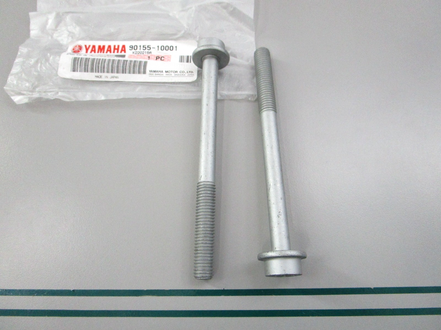 NEW OEM (LOT OF 2) 90155-10001-00 Yamaha Flat Fillister Screw 0810