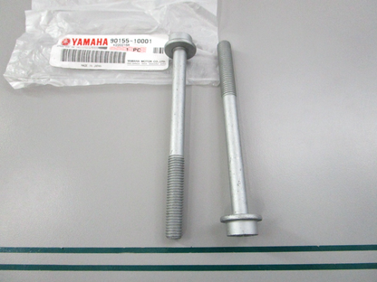 NEW OEM (LOT OF 2) 90155-10001-00 Yamaha Flat Fillister Screw 0810