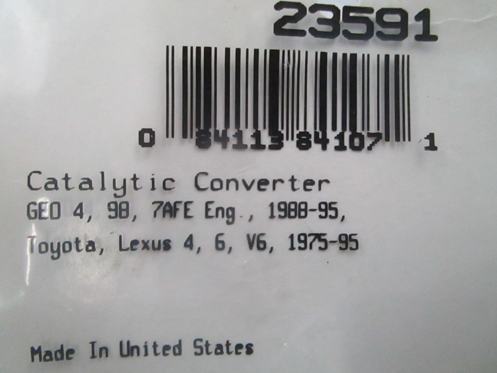 *NEW* 0810 Fel-Pro Gasket 23591