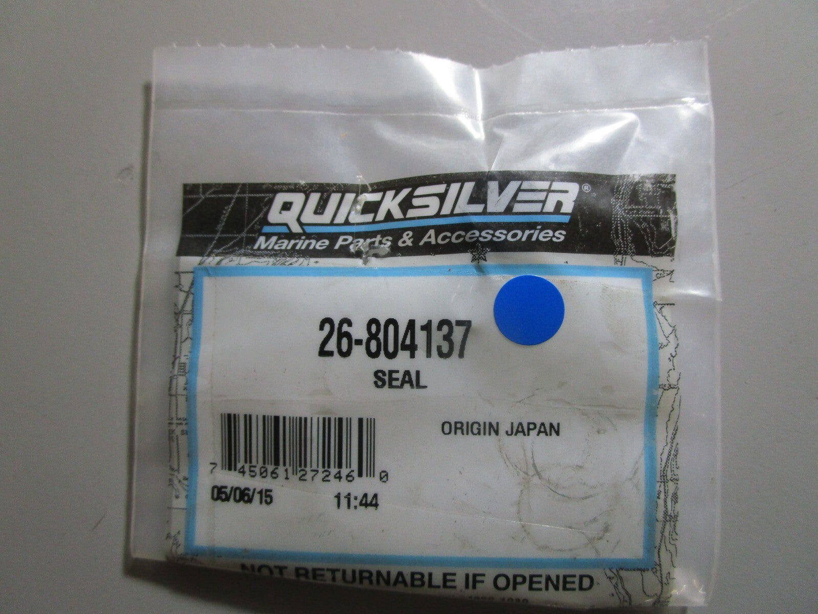 *NEW OEM* 0810 Mercury Quicksilver Seal 26-804137