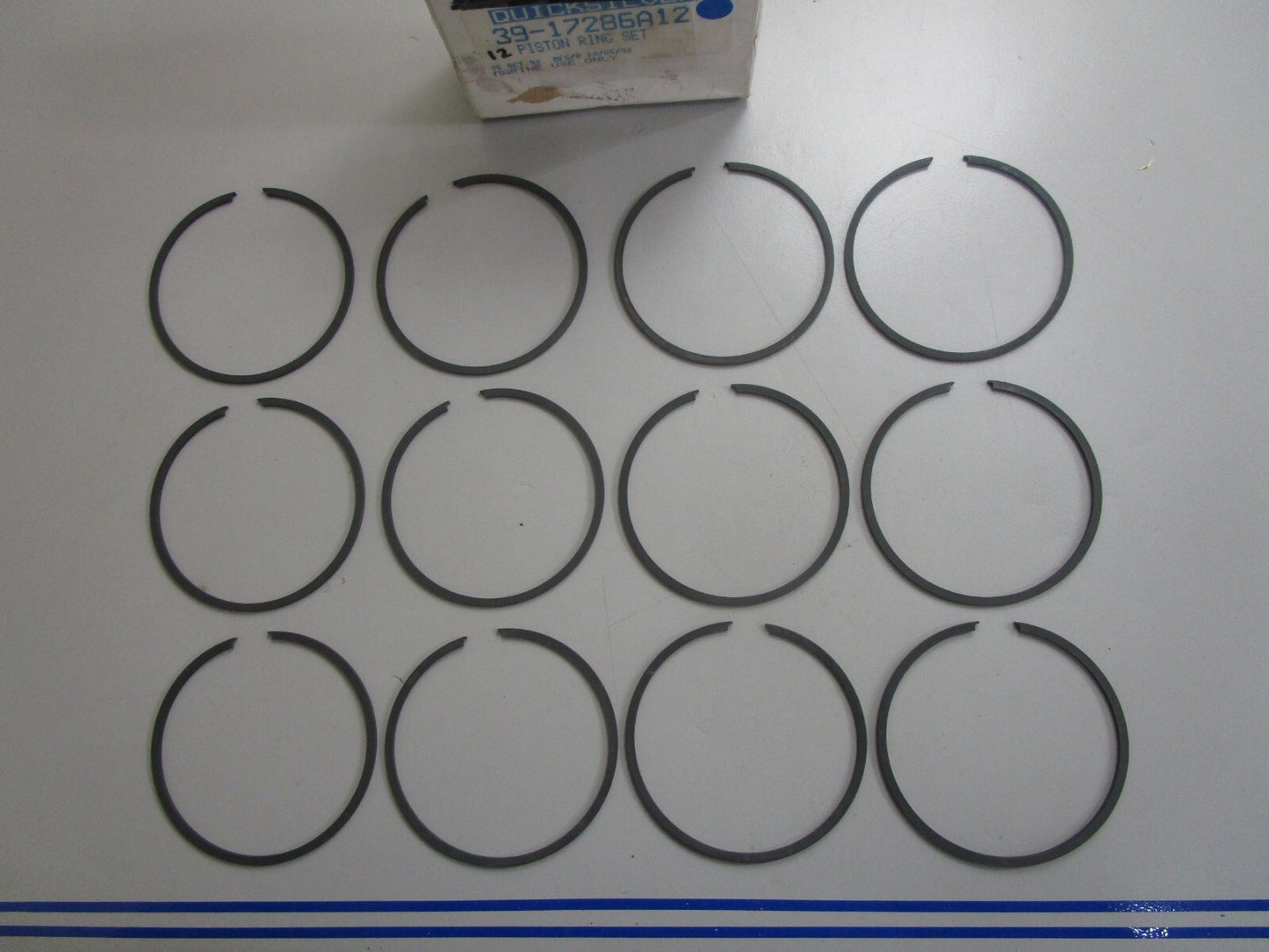 *NEW OEM* 0820 Mercury Quicksilver 12 Piston Ring Set 39-17286A12