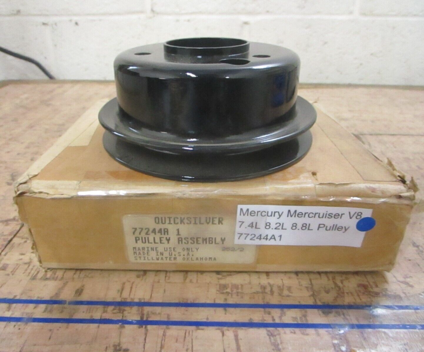 *NEW OEM* 0780 Mercury Mercruiser V8 7.4L 8.2L 8.8L Pulley 77244A1