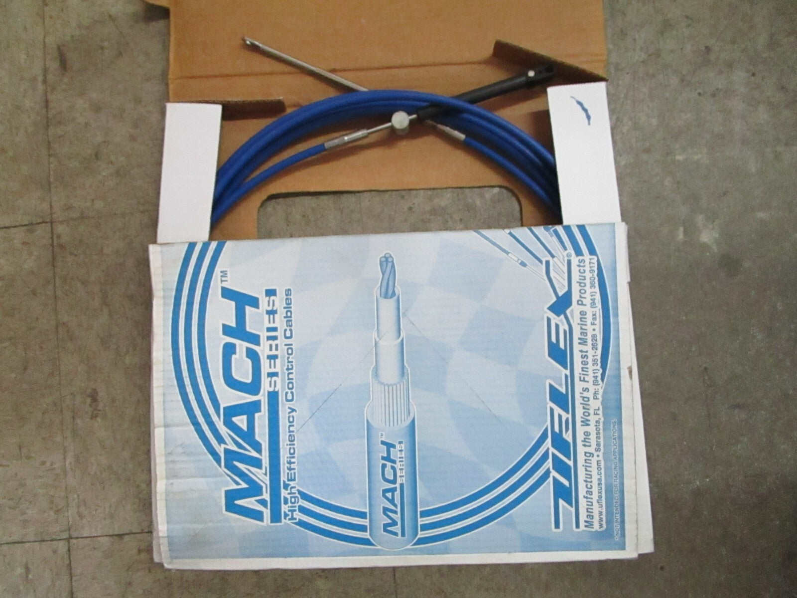 *NEW* 0820 Uflex 21' Control Cable MACH36X21