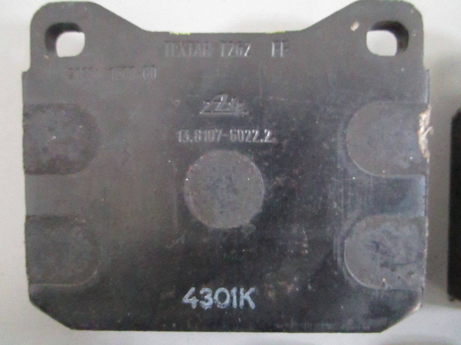Textar Disc Brake Pad Set 2028018504 WVA 20280 D4523 VW NOS OE Quality Set 0820