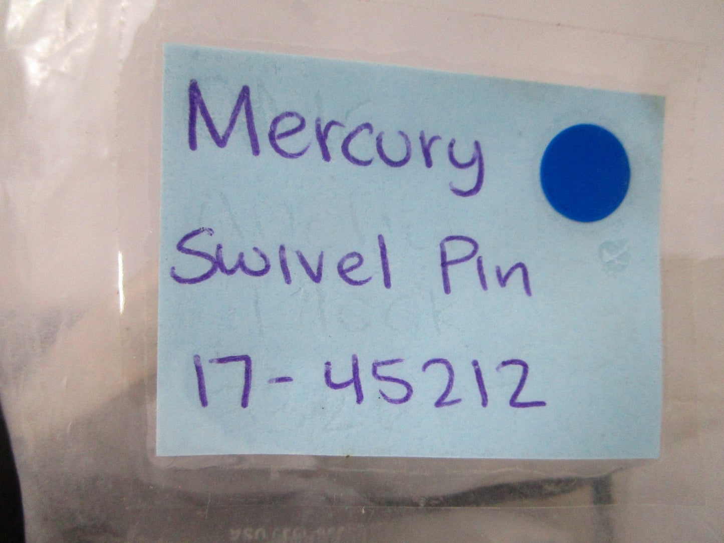 NEW OEM 17-45212 Mercury Quicksilver Swivel Pin 0810