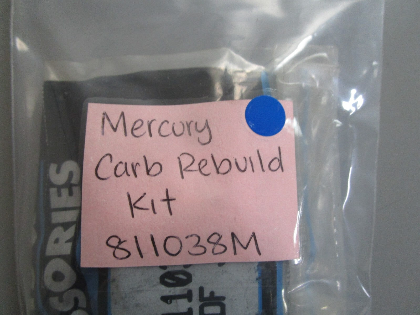 *NEW OEM* 0810 Mercury Quicksilver Carburetor Rebuild Kit 811038M