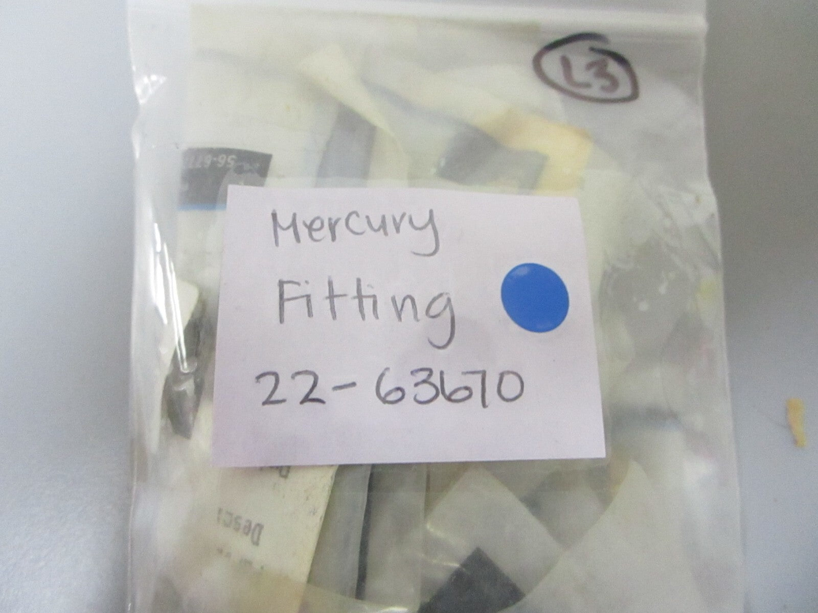 *NEW OEM* (LOT OF 3) 0810 Mercury Quicksilver Fitting 22-63670